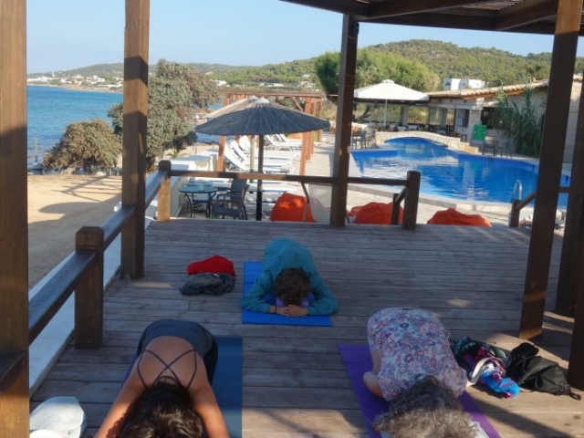 Yoga Ιrides hotel Ægina